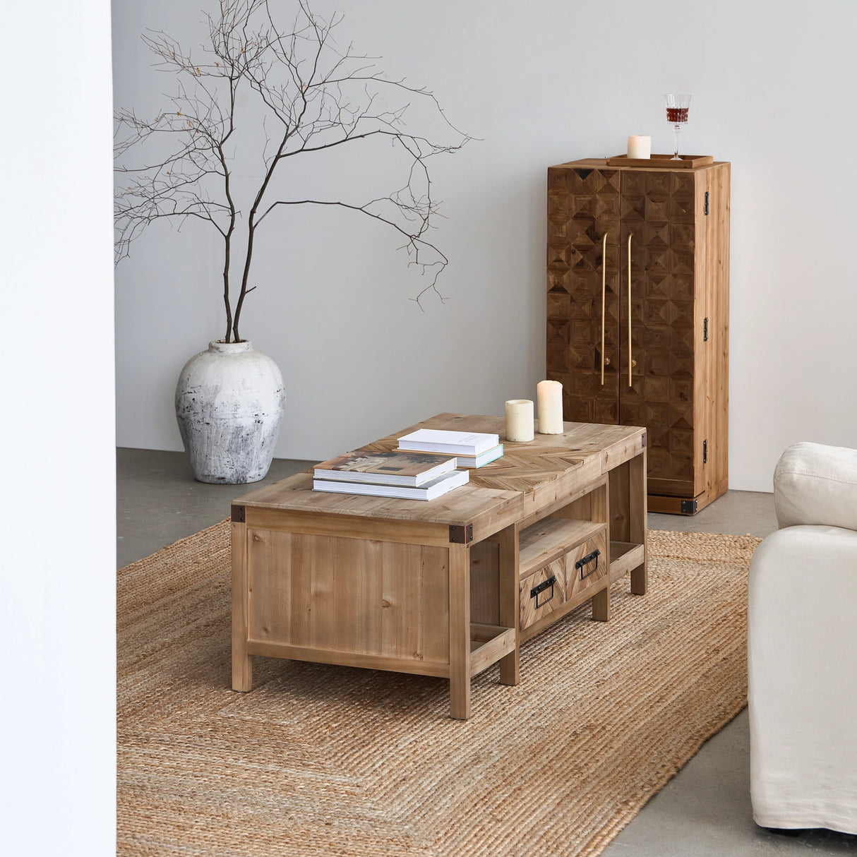 Acadia Fully-Assembled Coffee Table