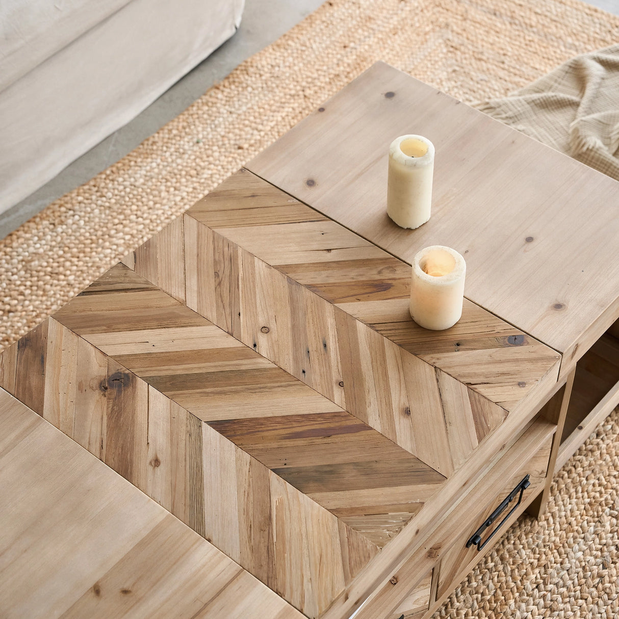 Acadia Fully-Assembled Coffee Table