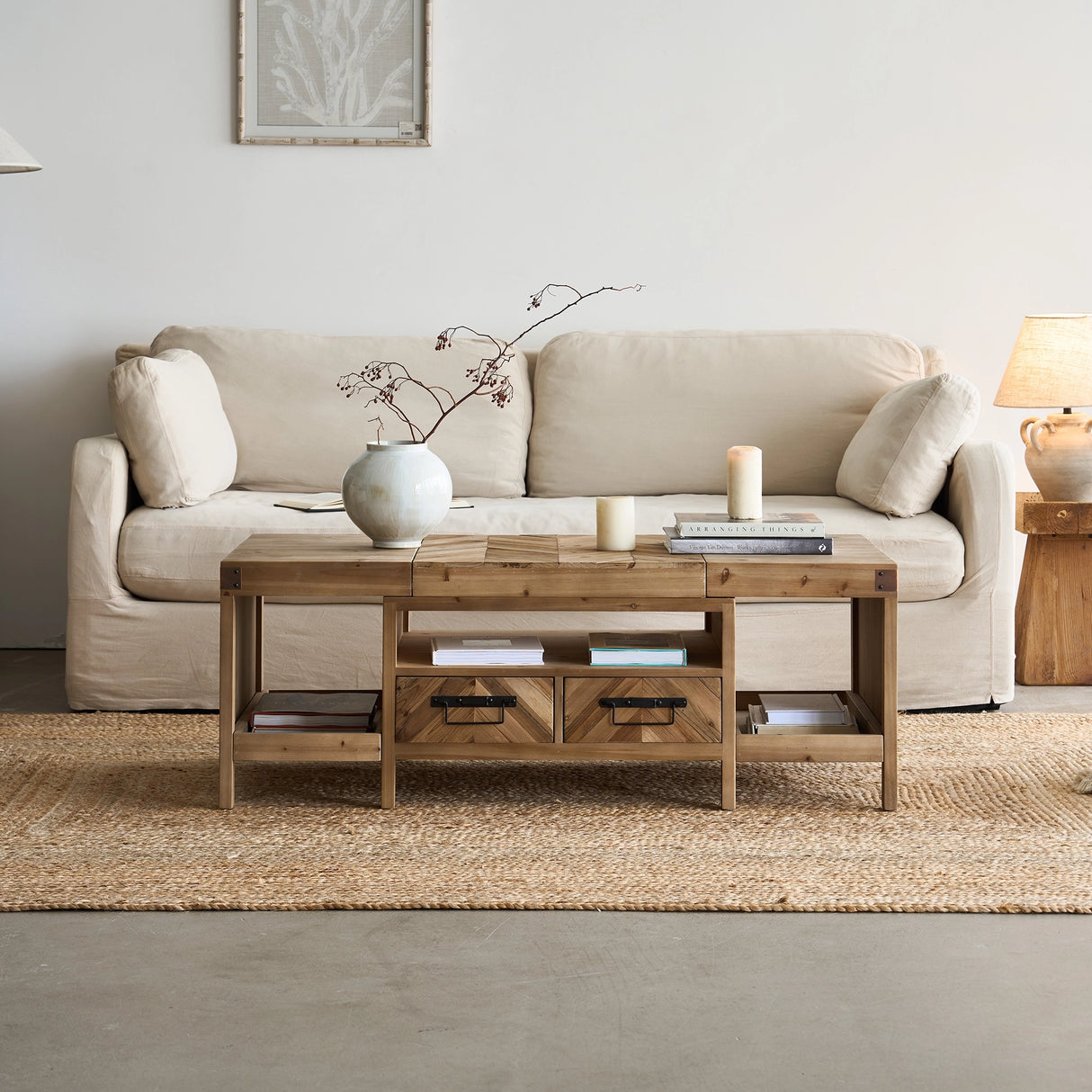 Acadia Fully-Assembled Coffee Table