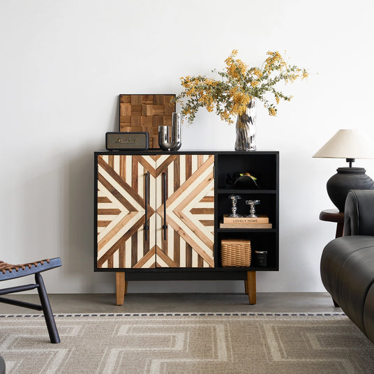 37” * 31” Reclaimed Wood Sideboard