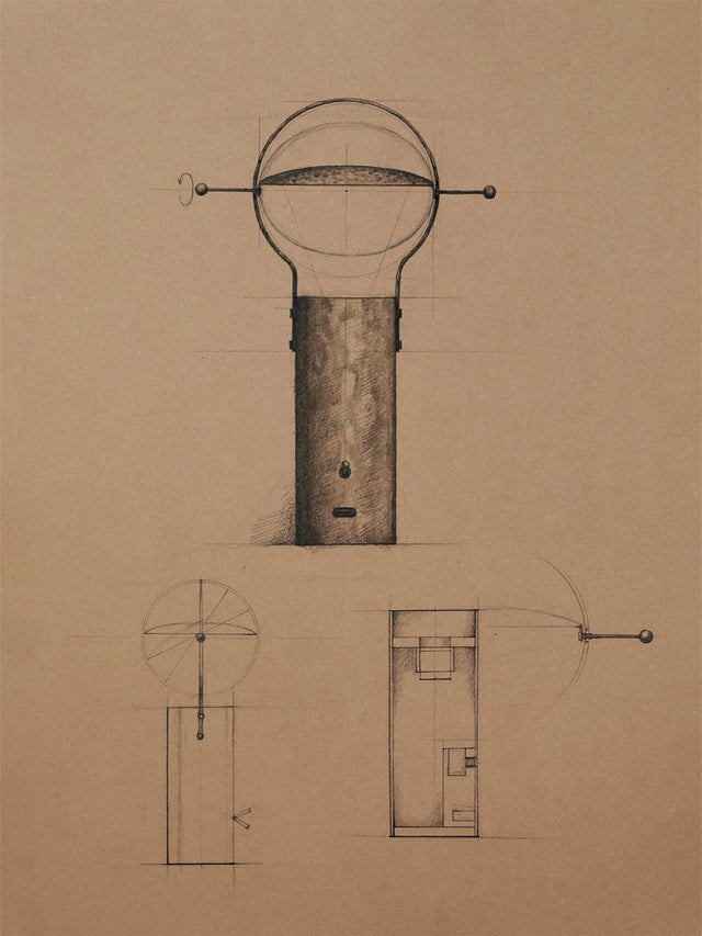 The Tempered Handheld Lamp
