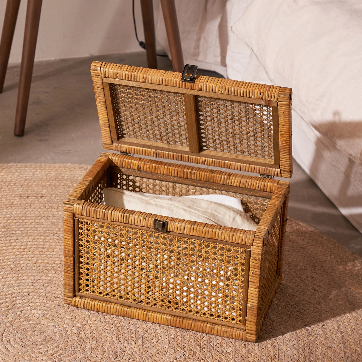 Rattan Storage Box, Set of 3