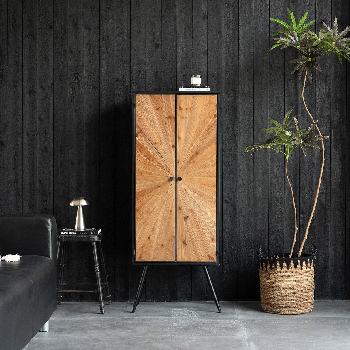 Dawnlight 55" Tall Accent Cabinet