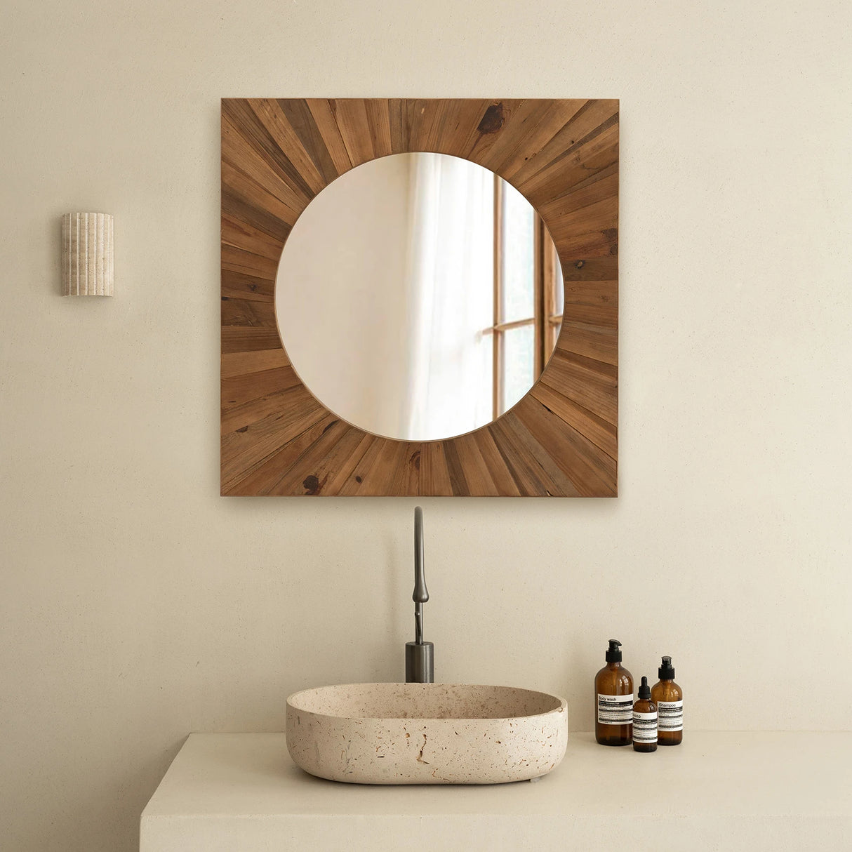 Acadia 31.5" Square Mirror
