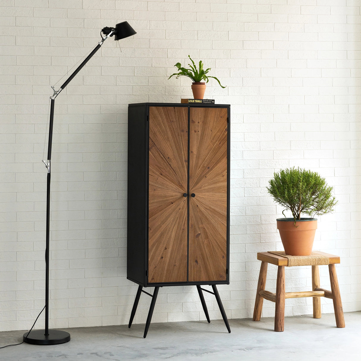 Dawnlight 55" Tall Accent Cabinet