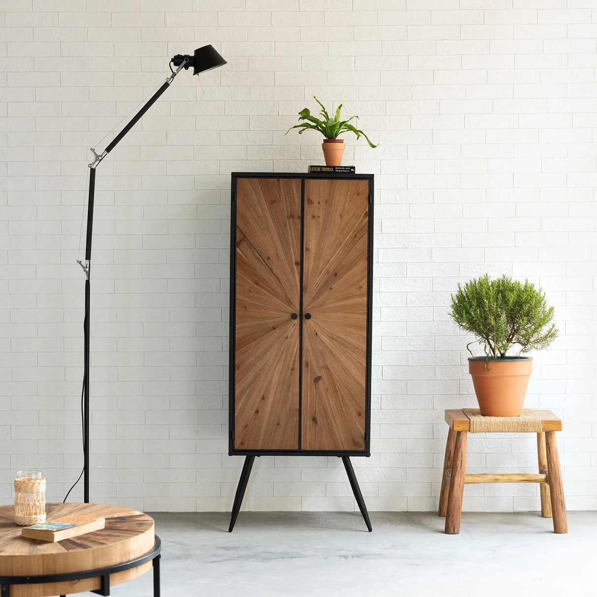 Dawnlight 55" Tall Accent Cabinet