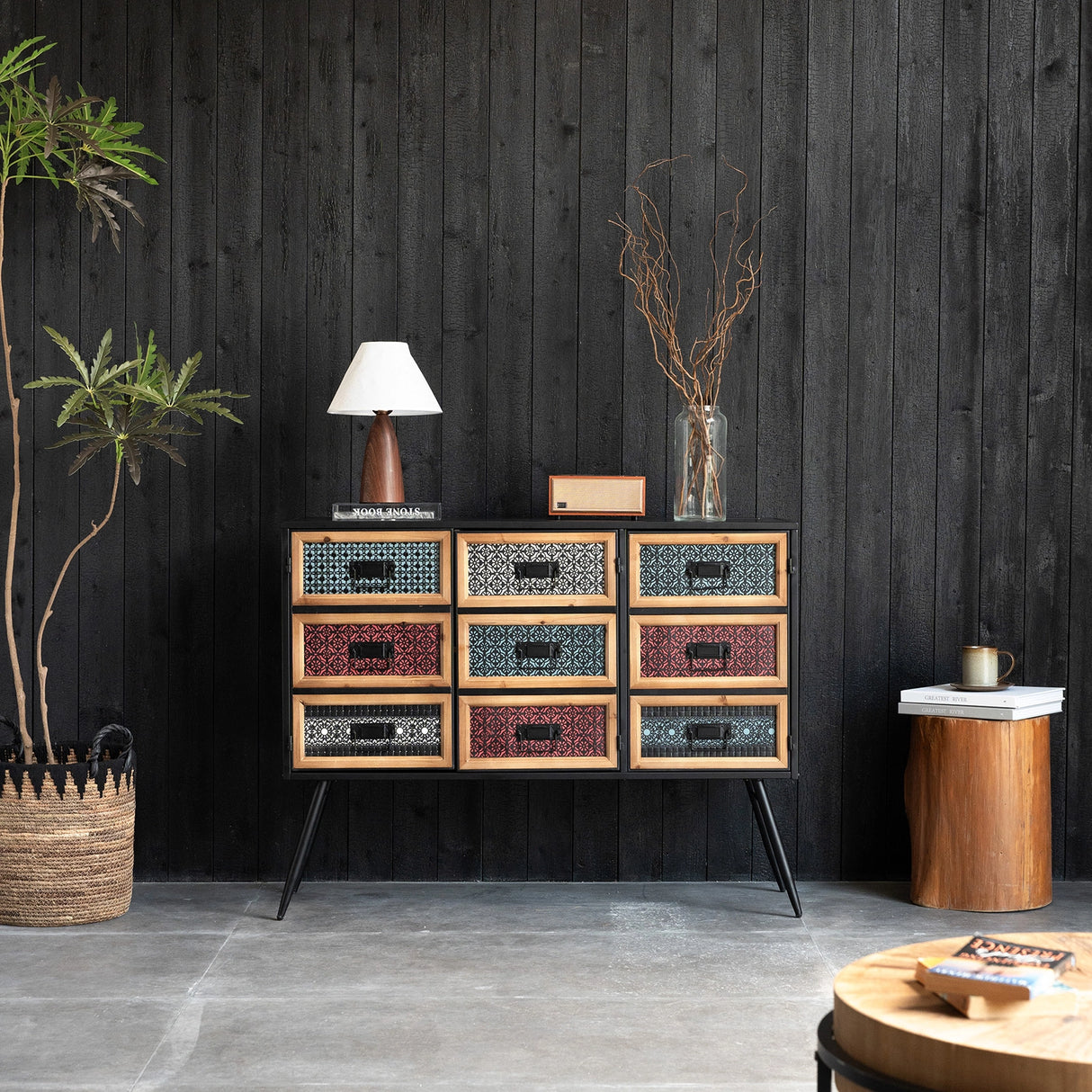 Rustholm 43"x33" Console Cabinet