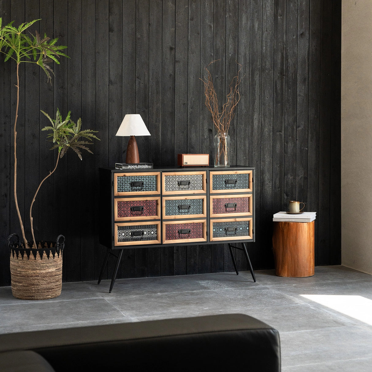 Rustholm 43"x33" Console Cabinet