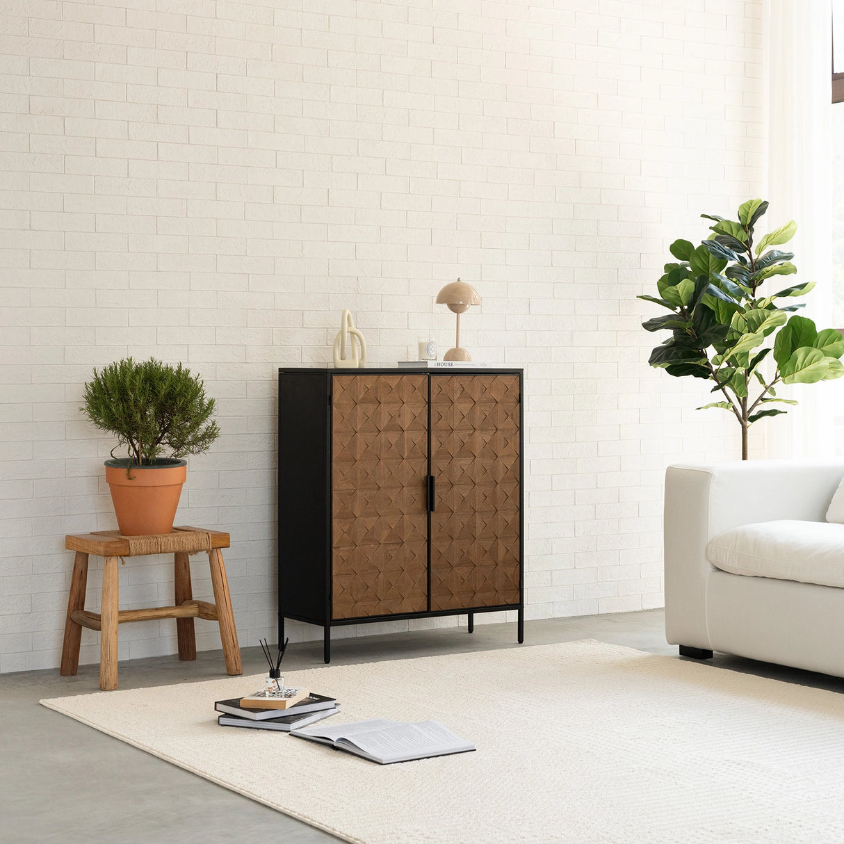 Natchez 31"x38" Console Cabinet