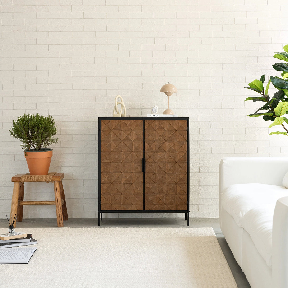 Natchez 31"x38" Console Cabinet