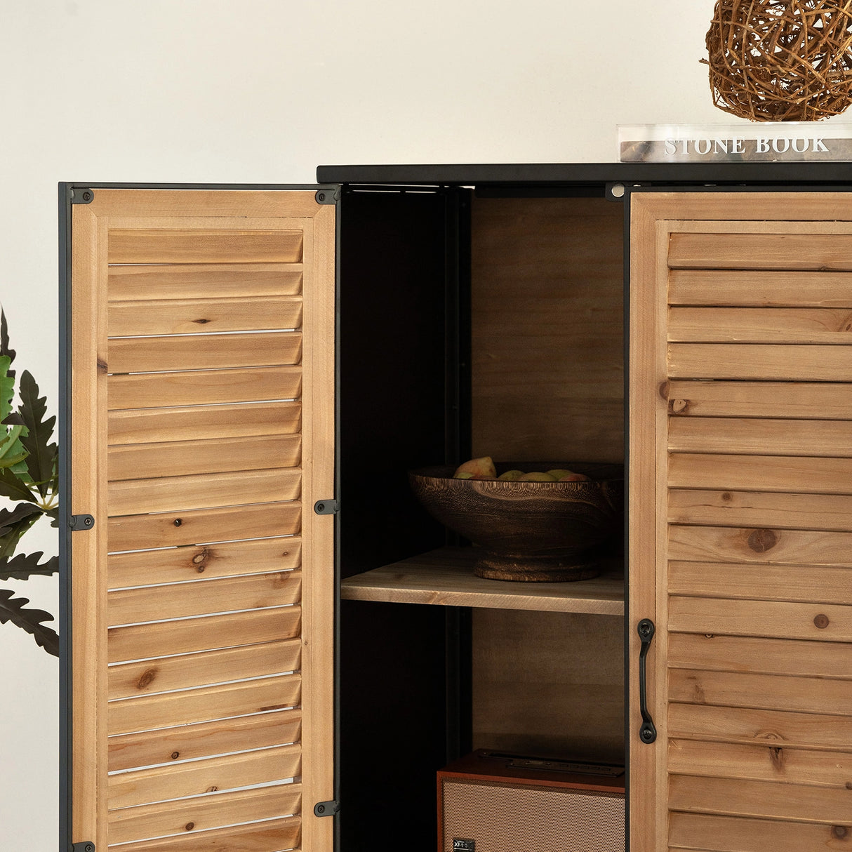 Velora 55" Tall Storage Cabinet