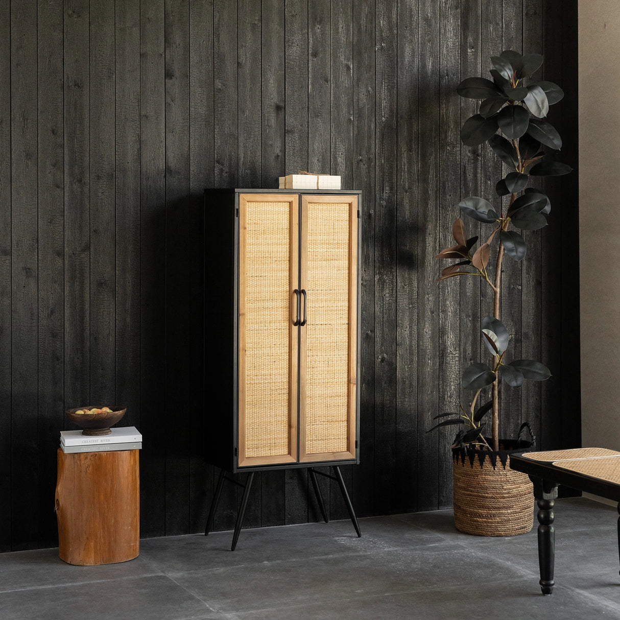 Ravina 55" Tall Accent Cabinet