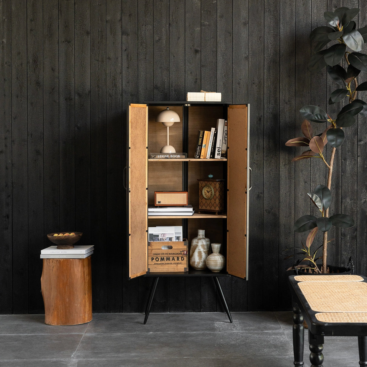 Ravina 55" Tall Accent Cabinet