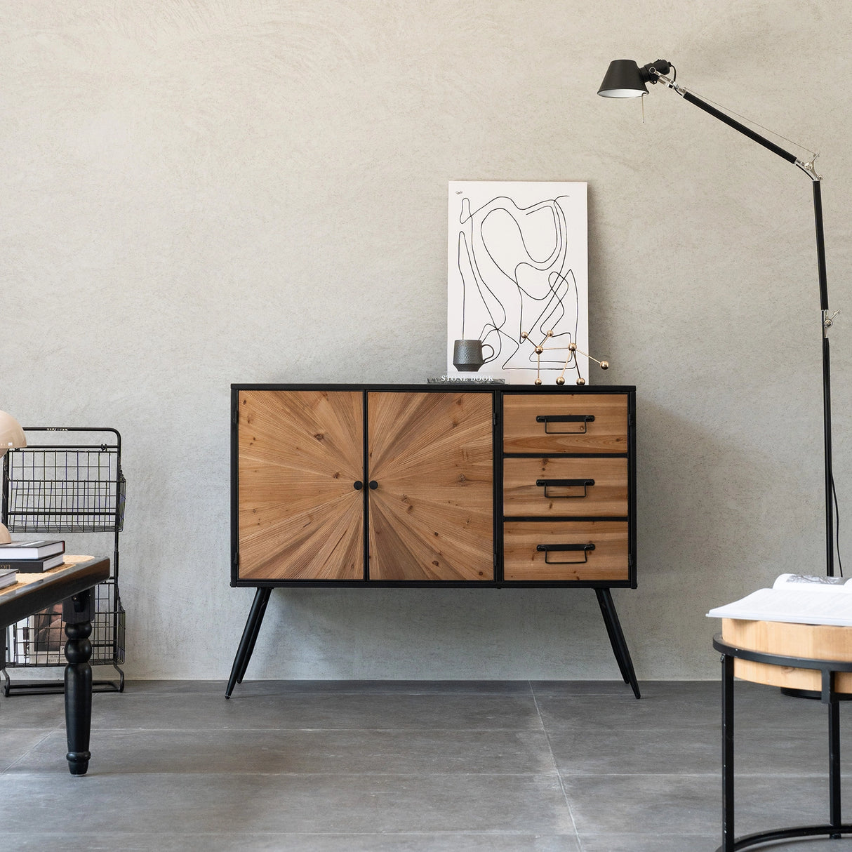 Dawnlight 43"x33" Console Cabinet