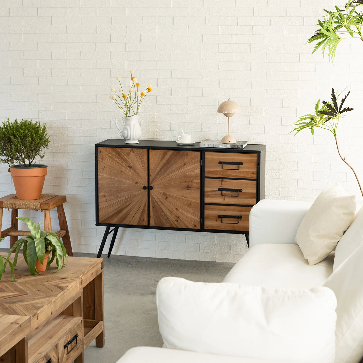 Dawnlight 43"x33" Console Cabinet