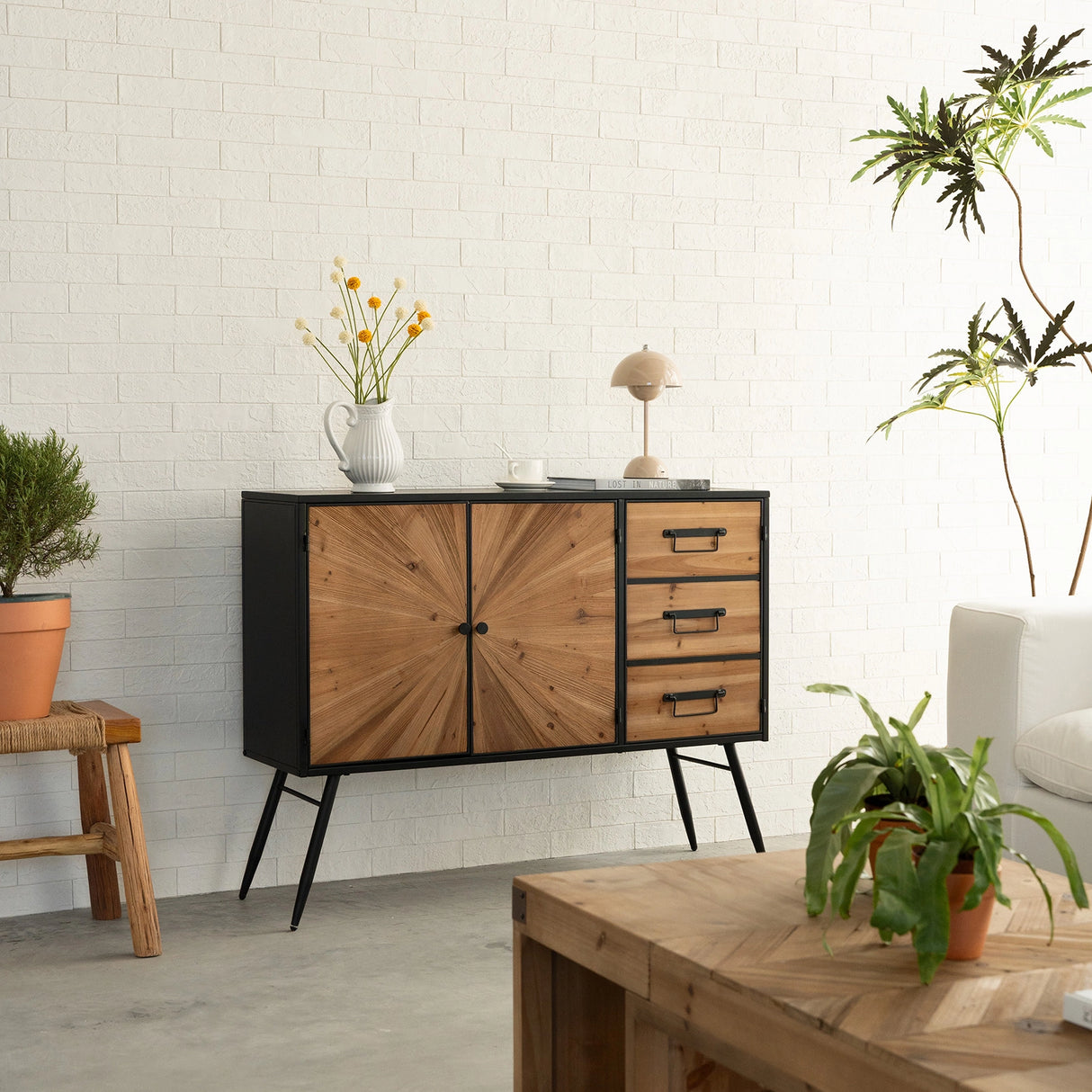 Dawnlight 43"x33" Console Cabinet