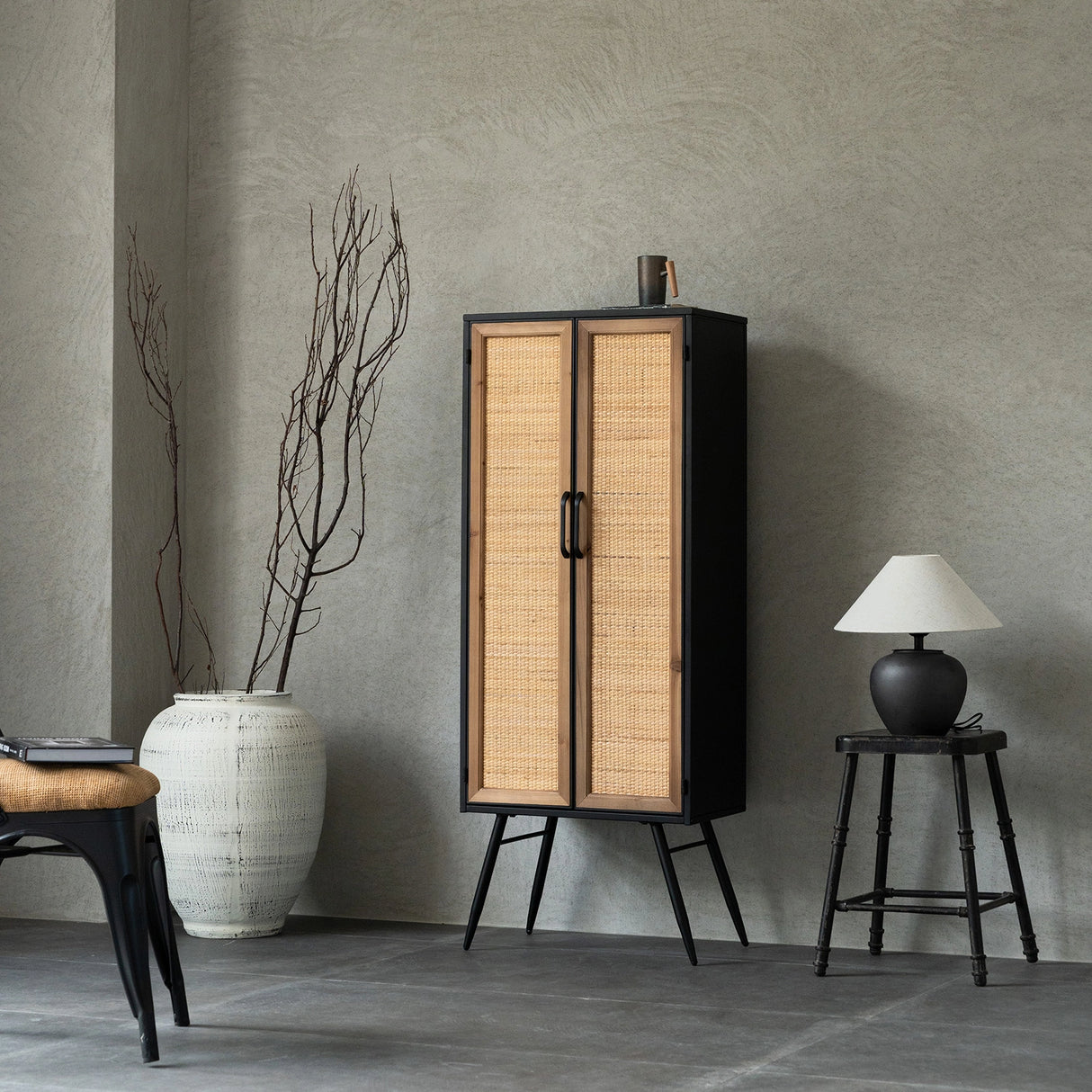 Ravina 55" Tall Accent Cabinet