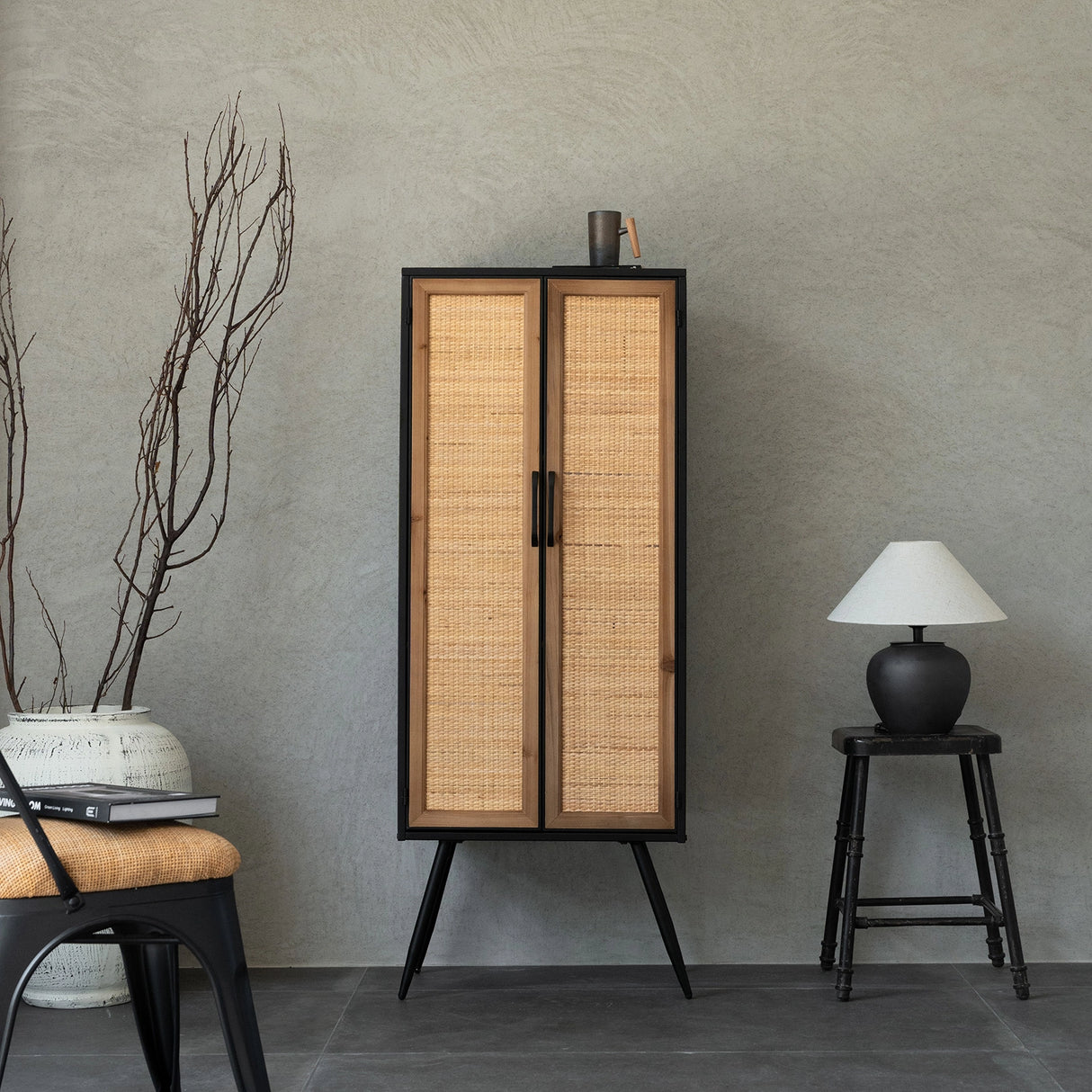 Ravina 55" Tall Accent Cabinet