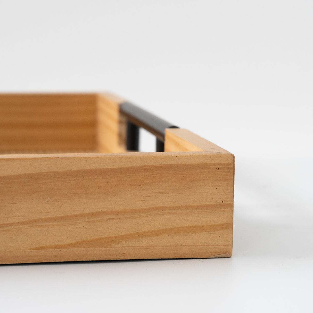 Rectangular Natural Rattan Tray, Set of 2