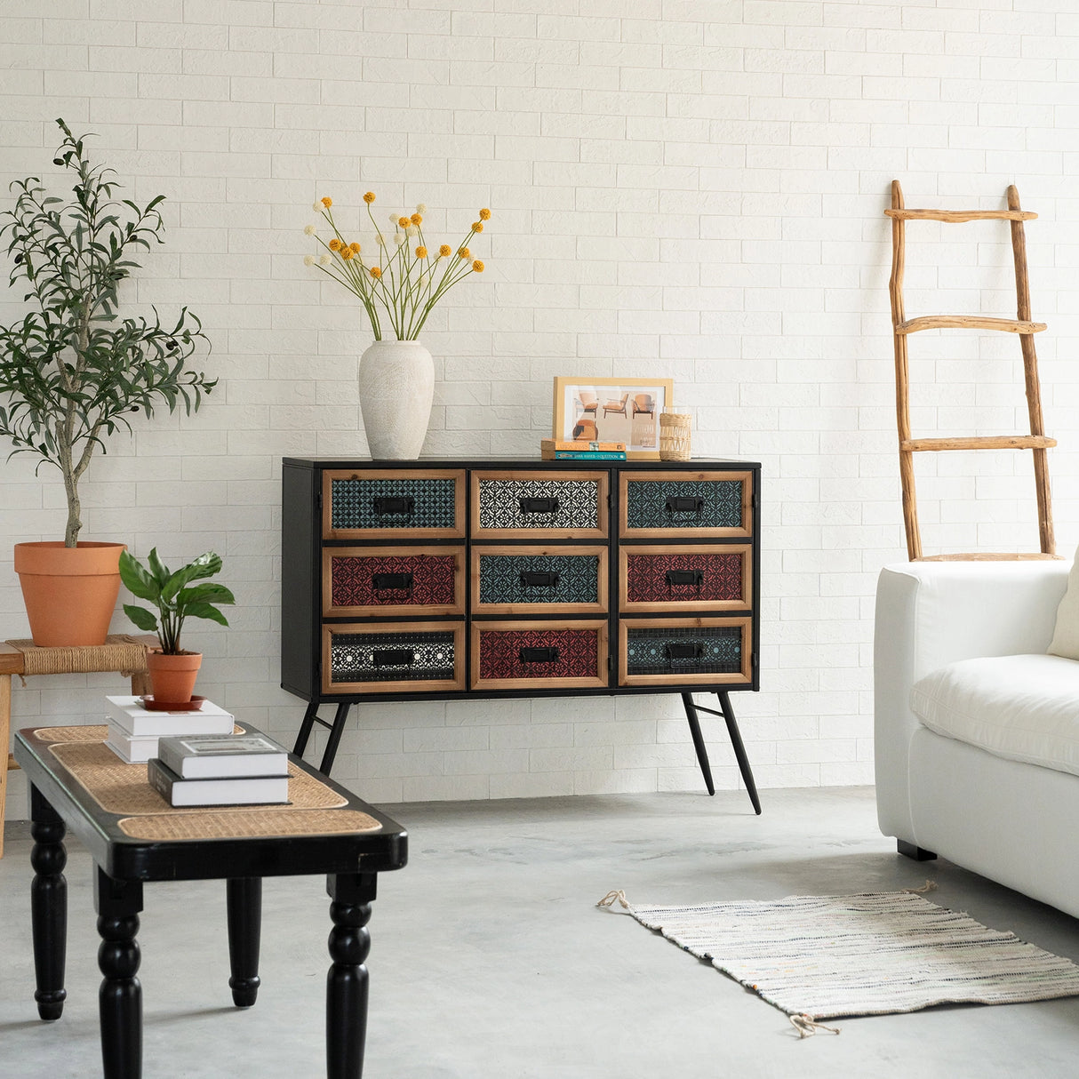 Rustholm 43"x33" Console Cabinet