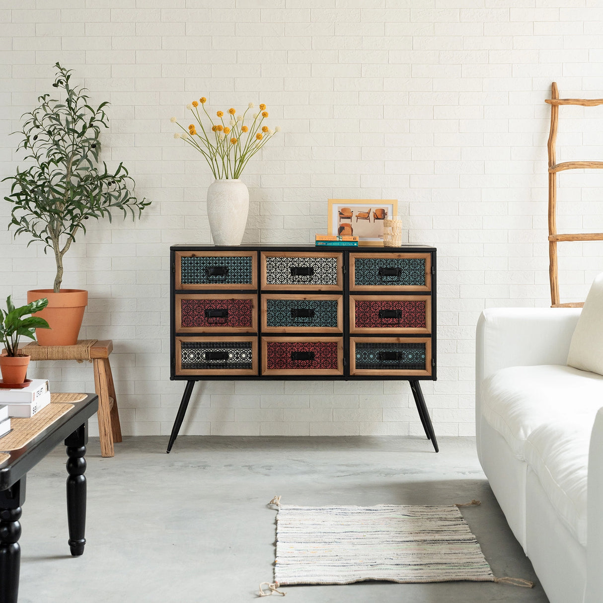 Rustholm 43"x33" Console Cabinet