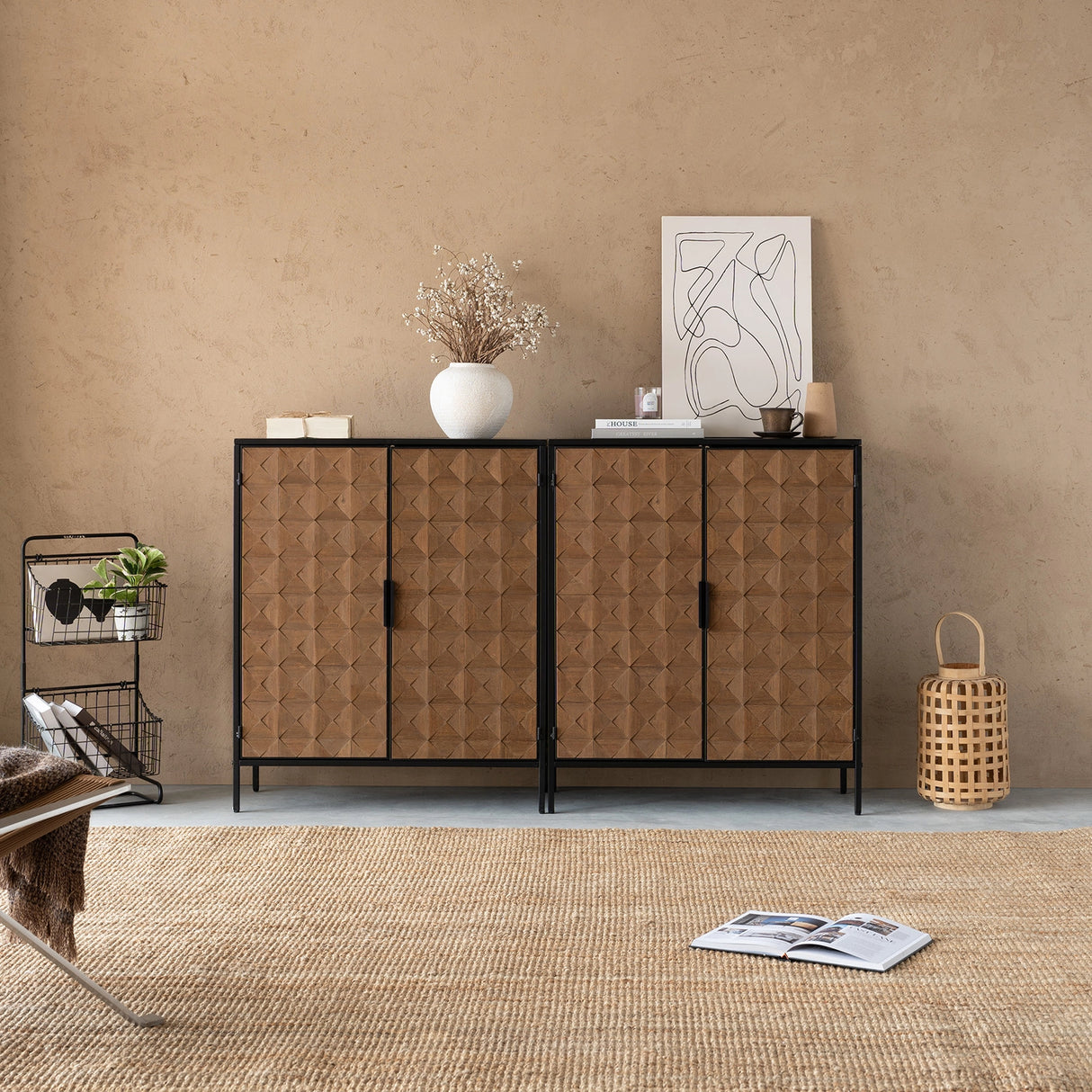 Natchez 31"x38" Console Cabinet