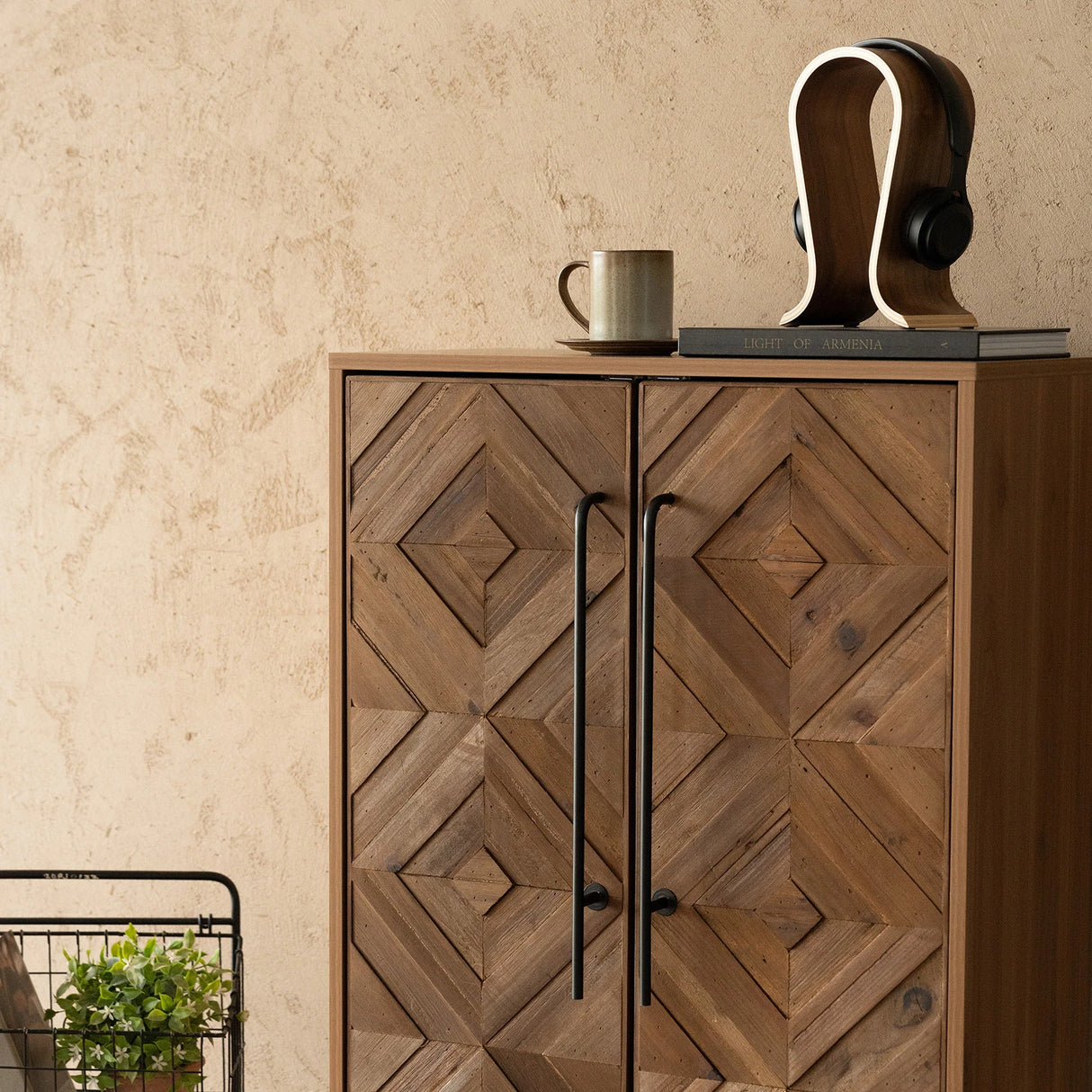 Acadia 50" Tall Accent Storage Cabinet