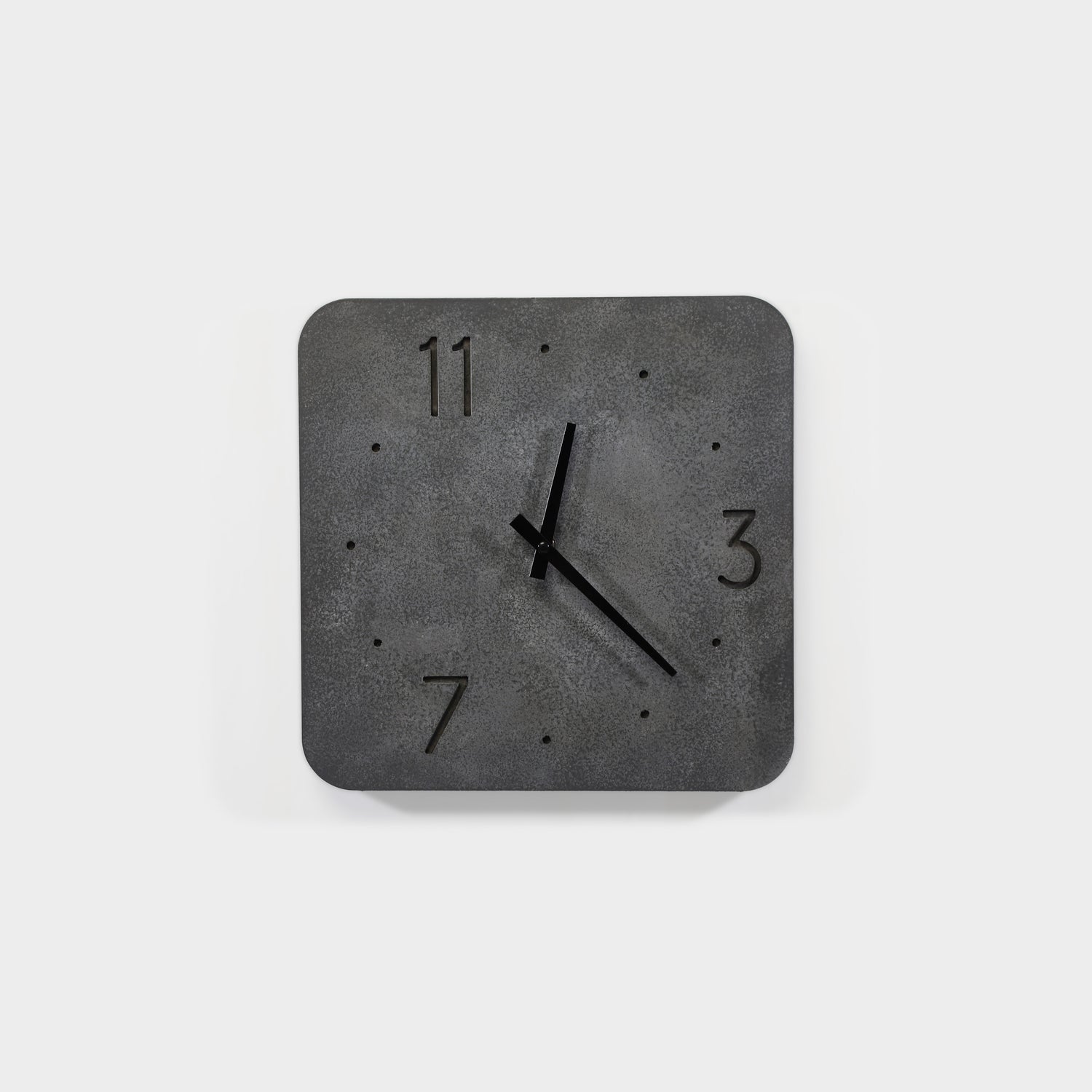 Cement-Accent Wall Clock