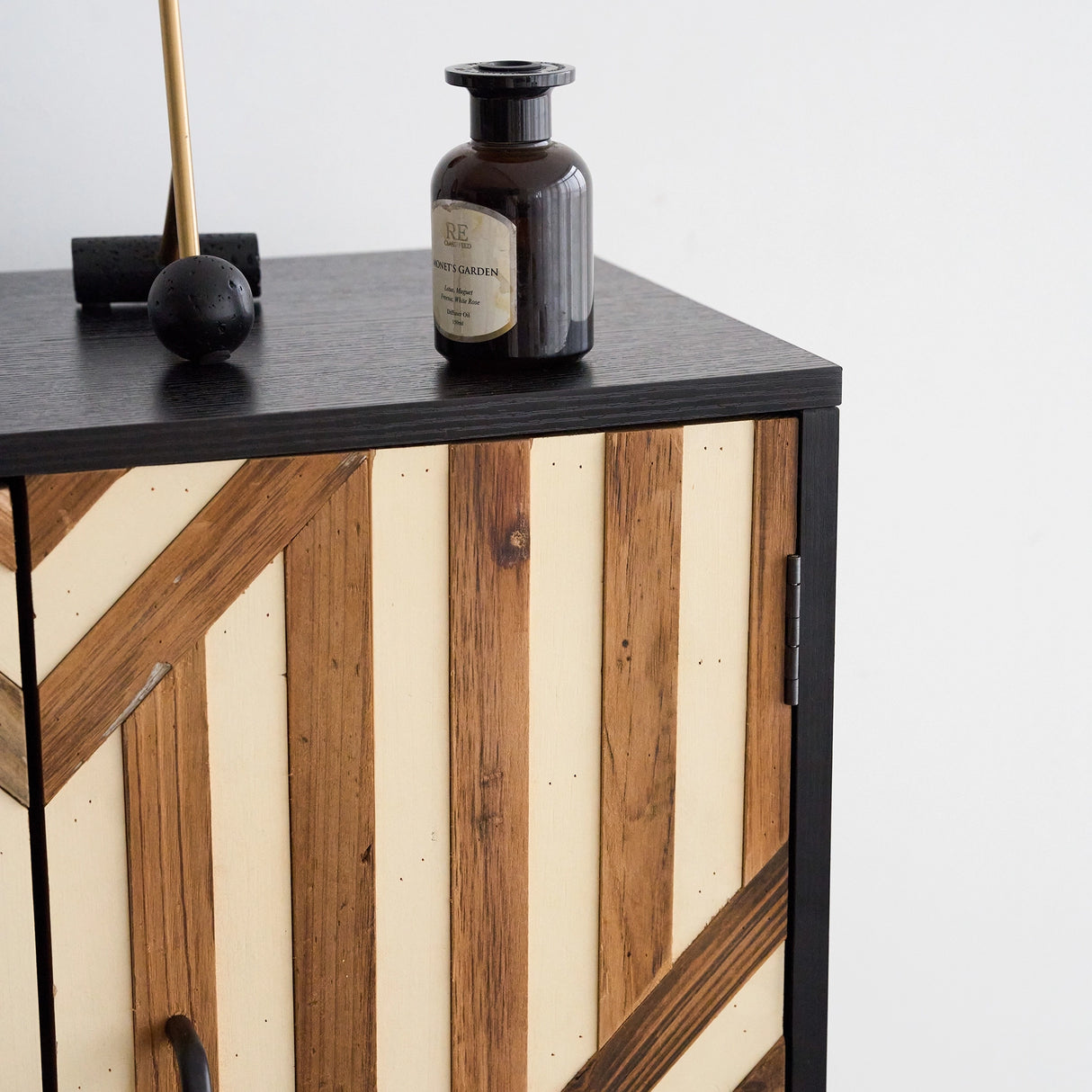 50” Tall Accent Cabinet with Reclaimed Wood Doors