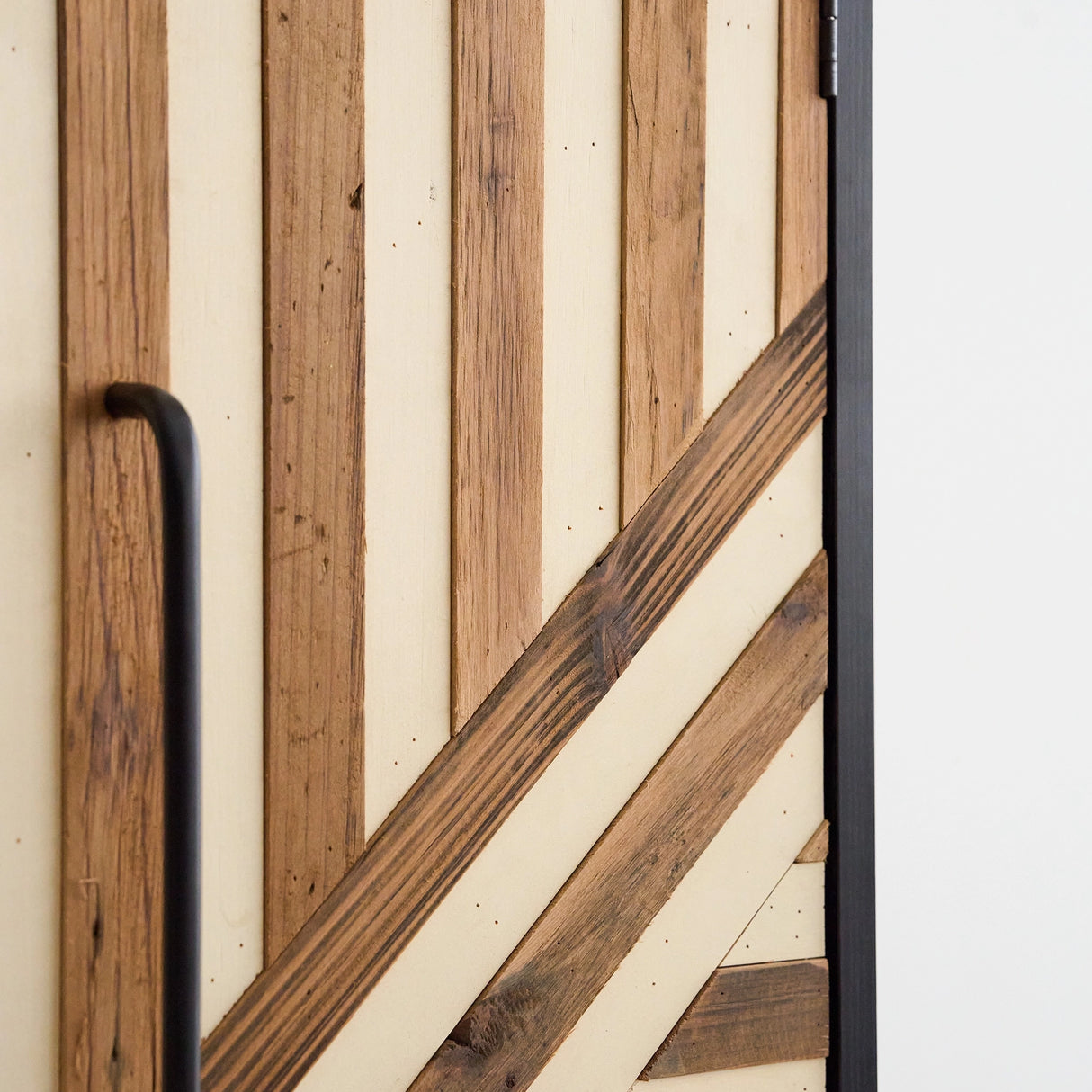 50” Tall Accent Cabinet with Reclaimed Wood Doors