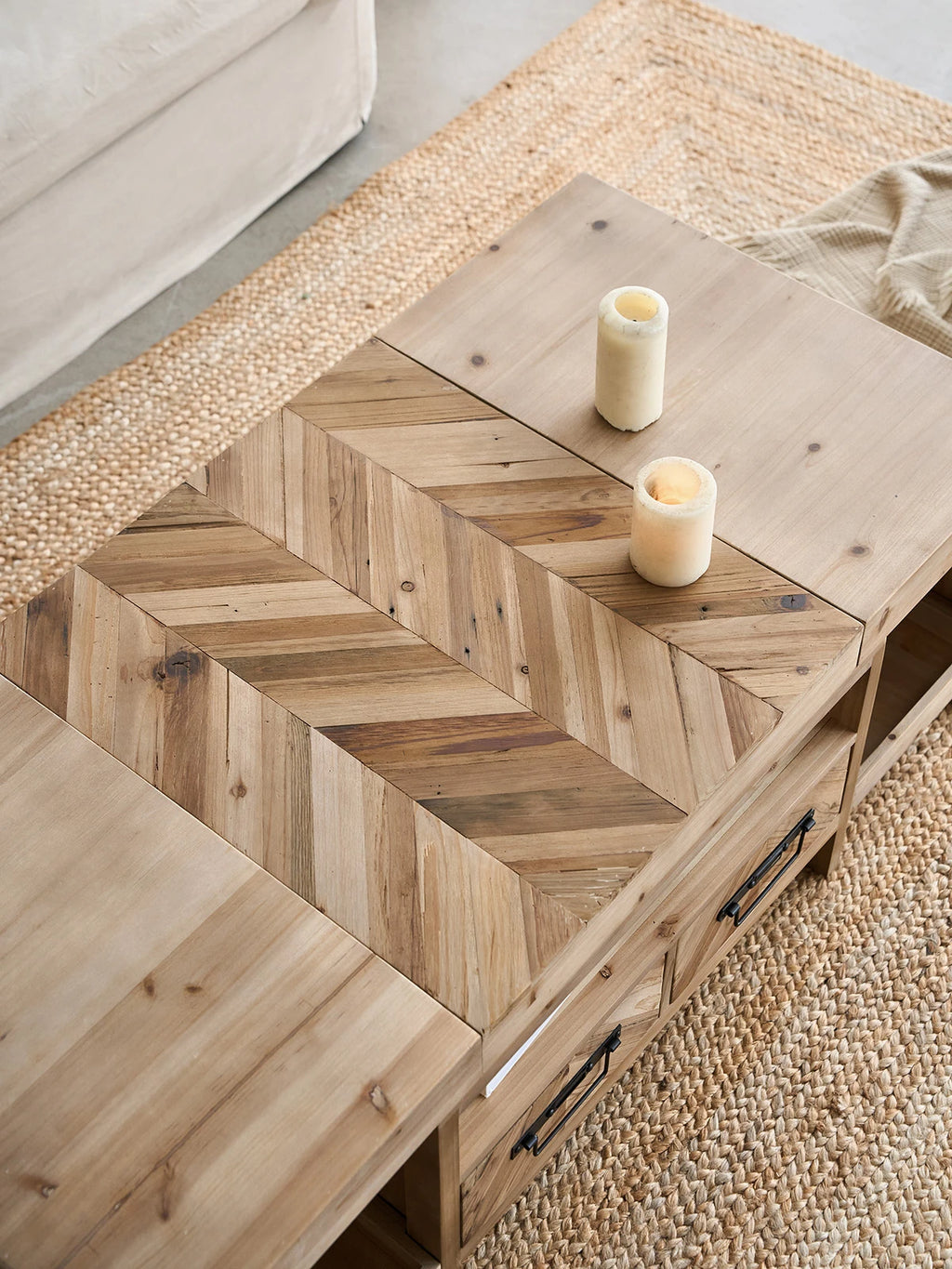 Acadia Reclaimed Wood Coffee Table
