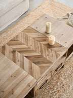 Acadia Reclaimed Wood Coffee Table