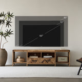 Reclaimed Wood TV Stand for TV Up to 80”