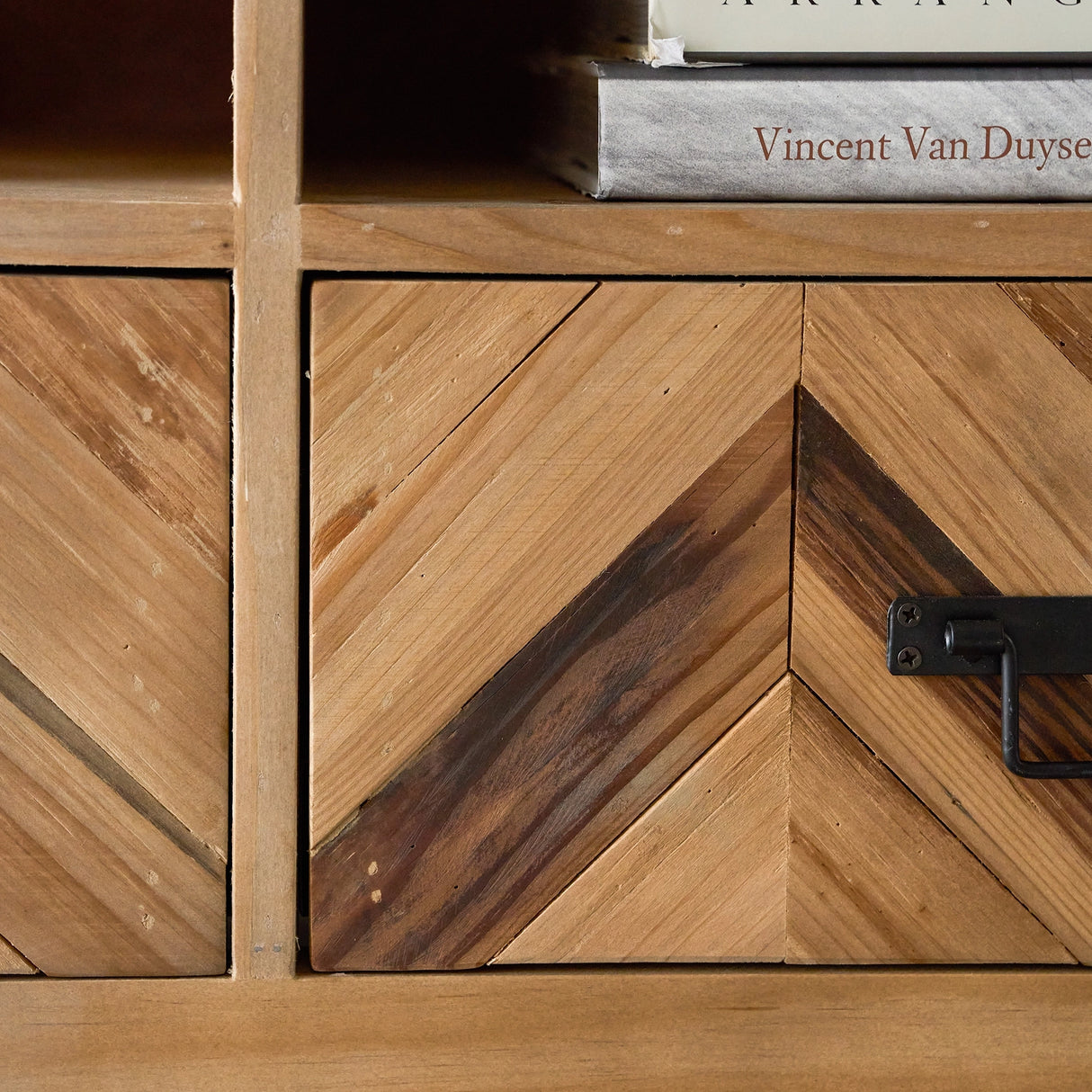 Reclaimed Wood TV Stand for TV Up to 80”