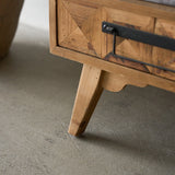 Reclaimed Wood TV Stand for TV Up to 60”