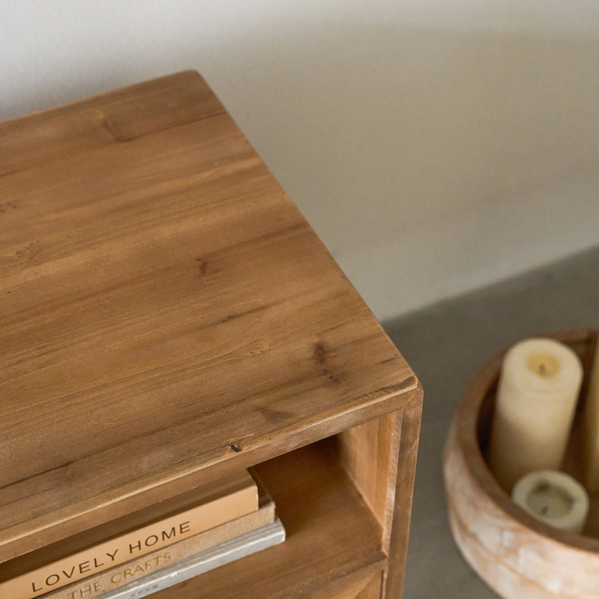 Reclaimed Wood TV Stand for TV Up to 60”