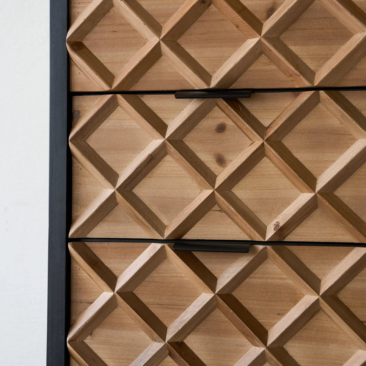 33” * 44” Wood Parquet Dresser