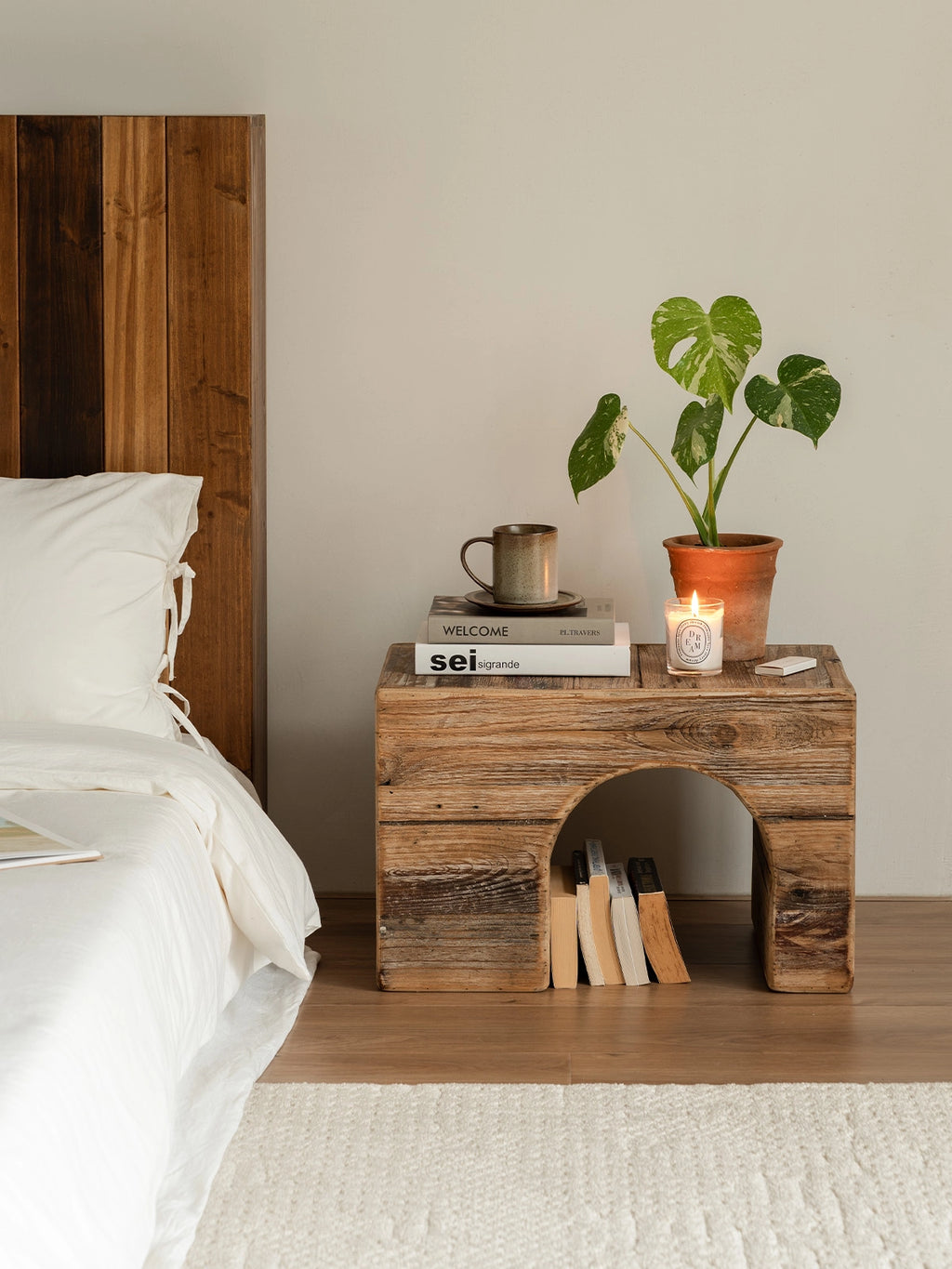 Mason C-Shape Side Table