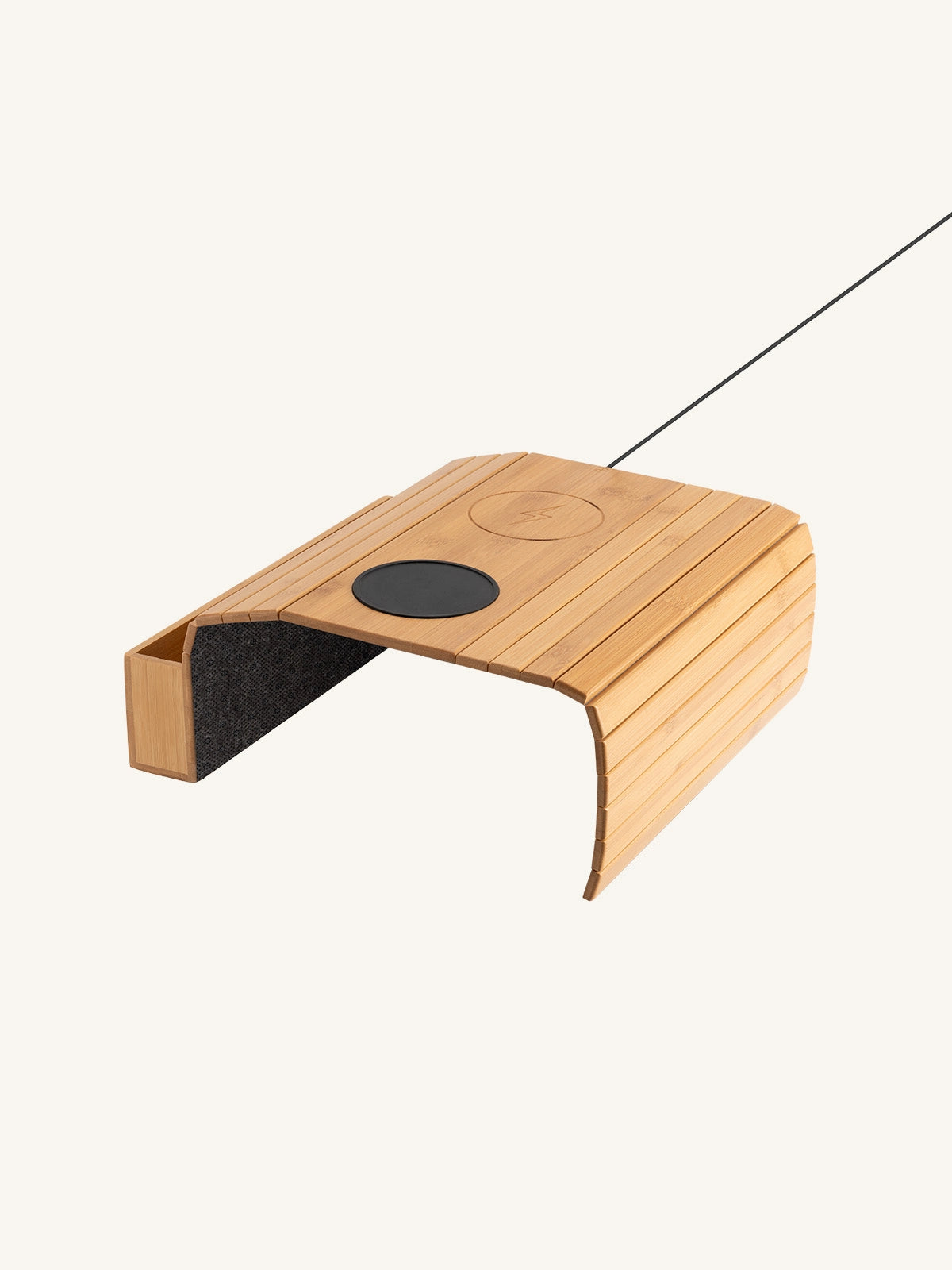 Bamboo Sofa Armrest Tray