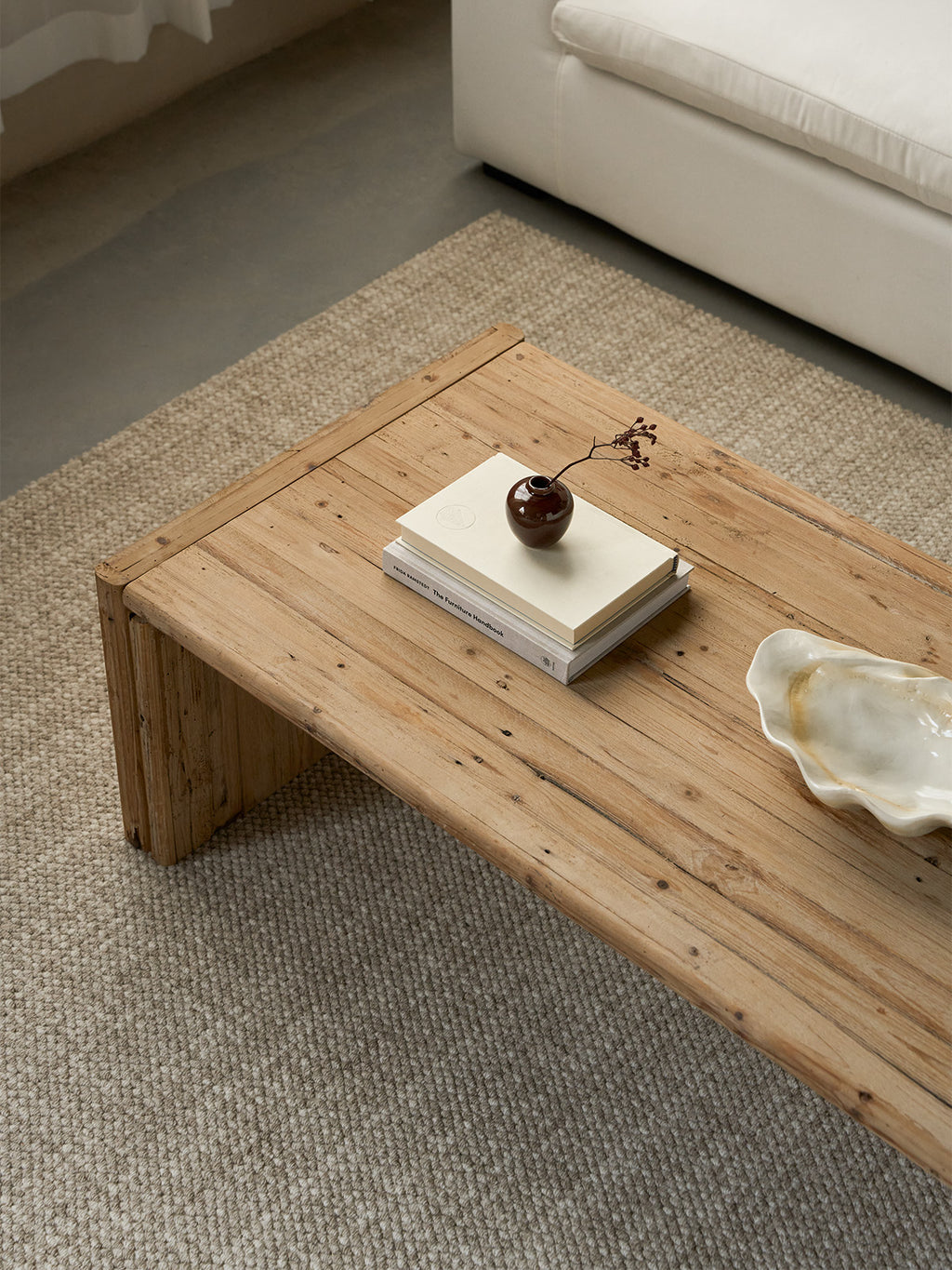 Alder 25" Reclaimed Wood Side Table