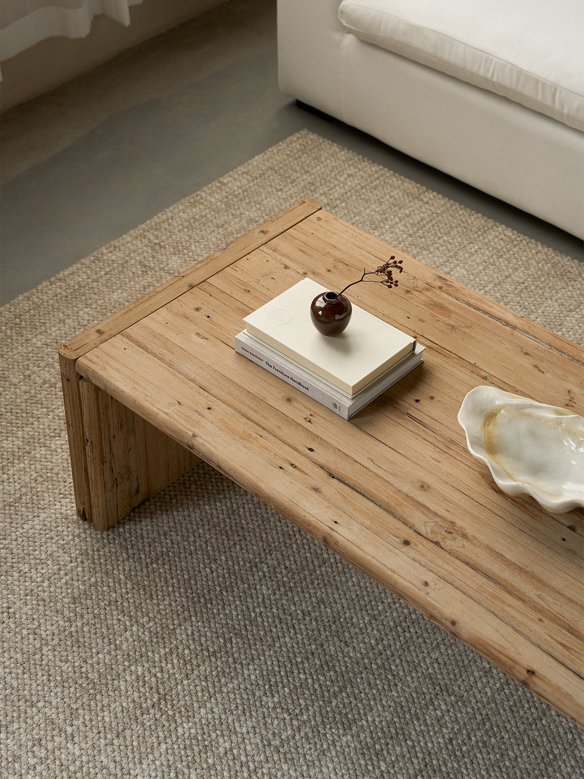 Alder 25" Reclaimed Wood Side Table