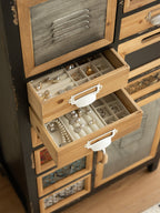 Mirelith Faux-Drawer Tall Cabinet