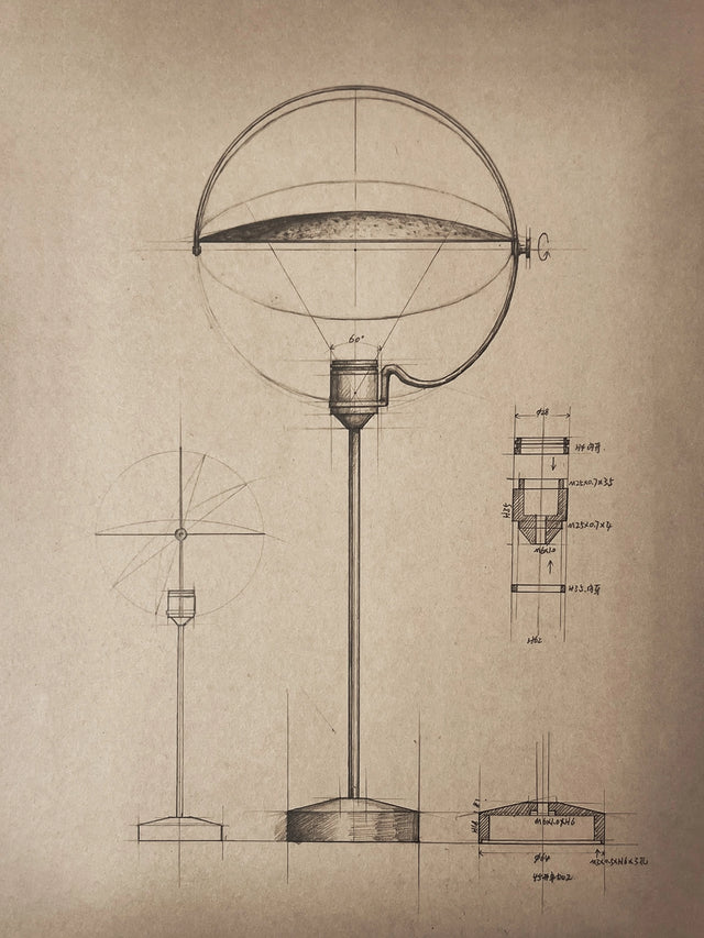 The Tempered Table Lamp