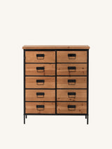 Rhylen Faux-Drawer Cabinet