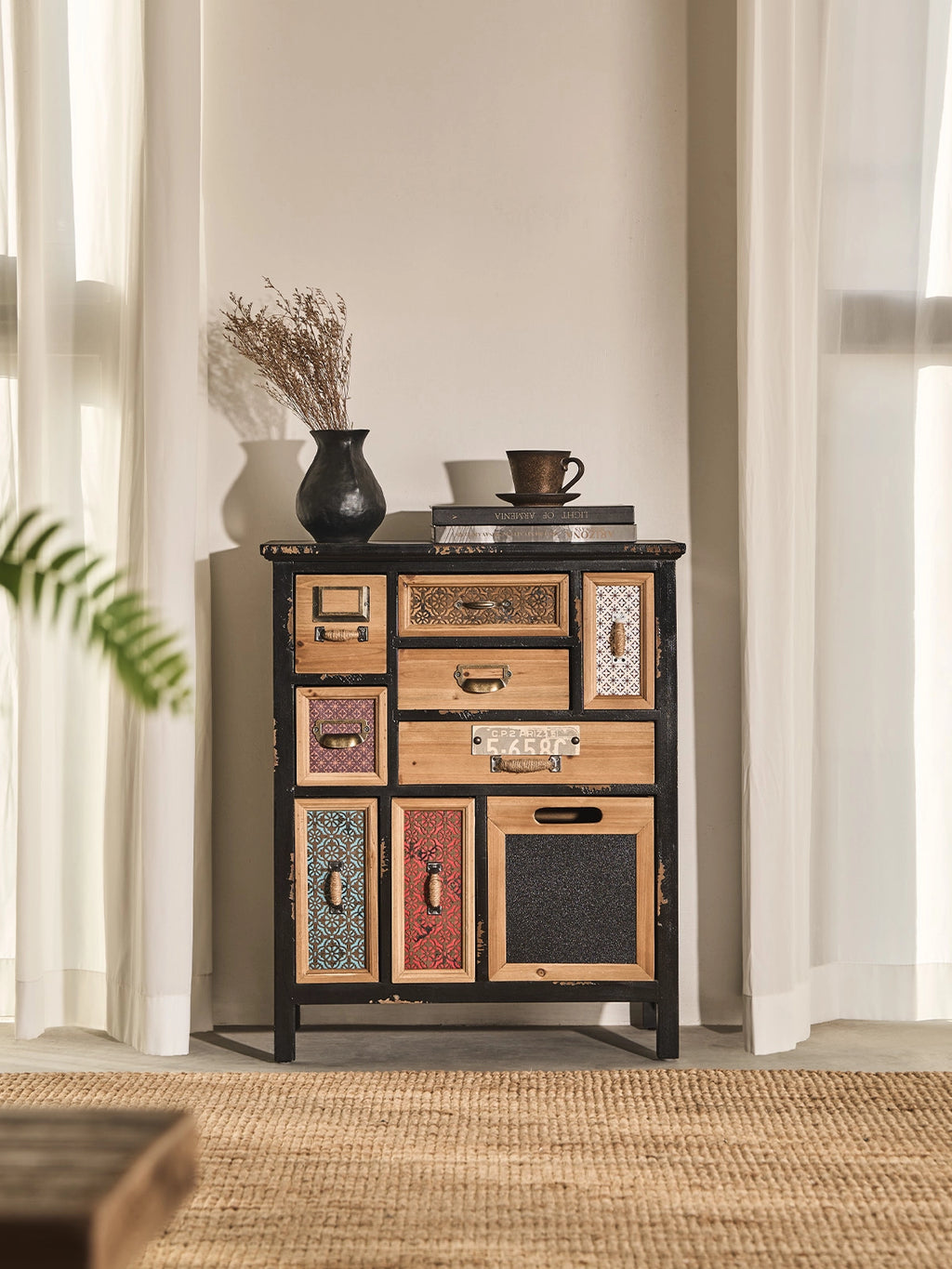 Mirelith Faux-Drawer Side Table