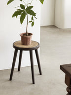 Round Wood Stool