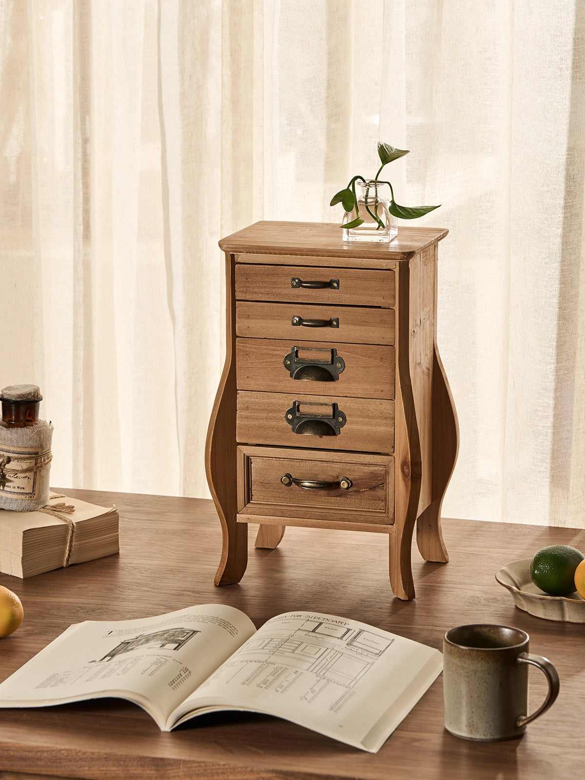 Gemini 15″ Mini Chest of Drawers
