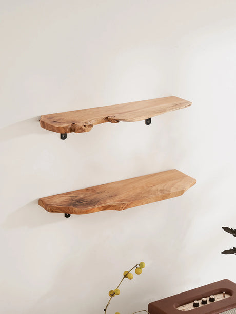 Live Edge Floating Wall Shelf