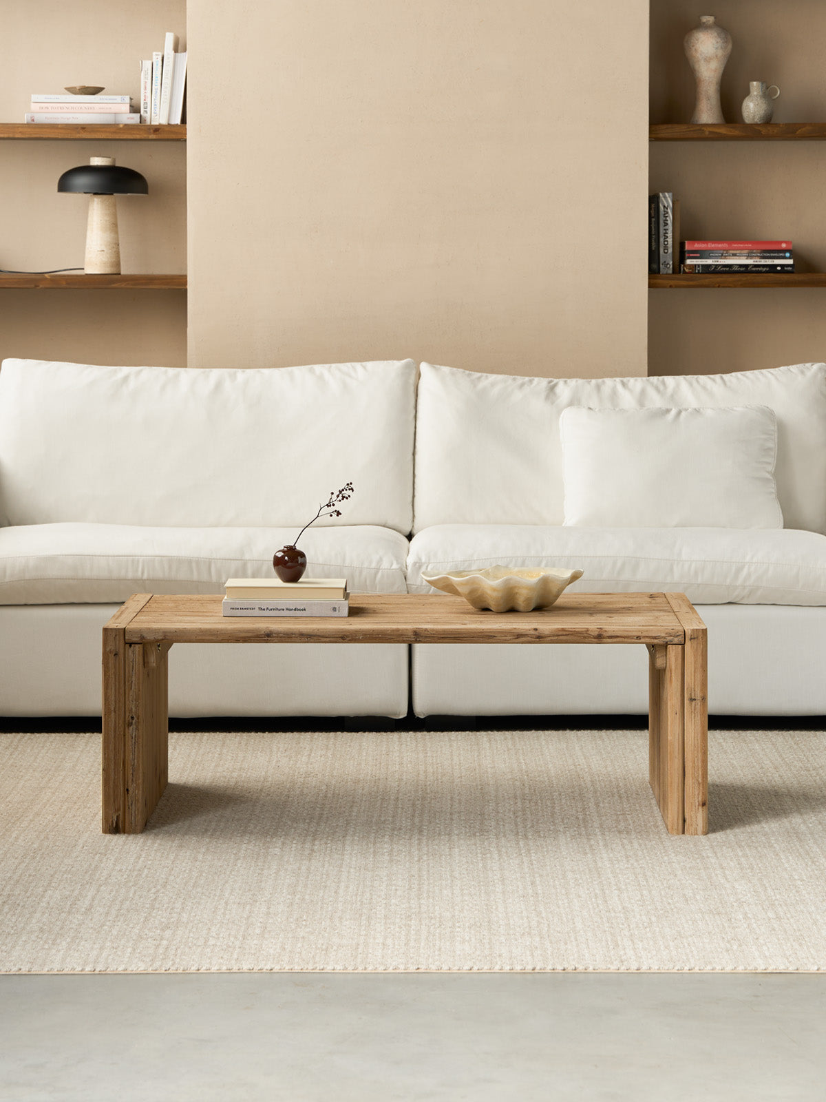 Alder 25" Reclaimed Wood Side Table