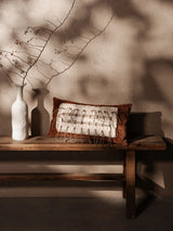 Siena 12" x 24" Macramé Lumbar Cushion